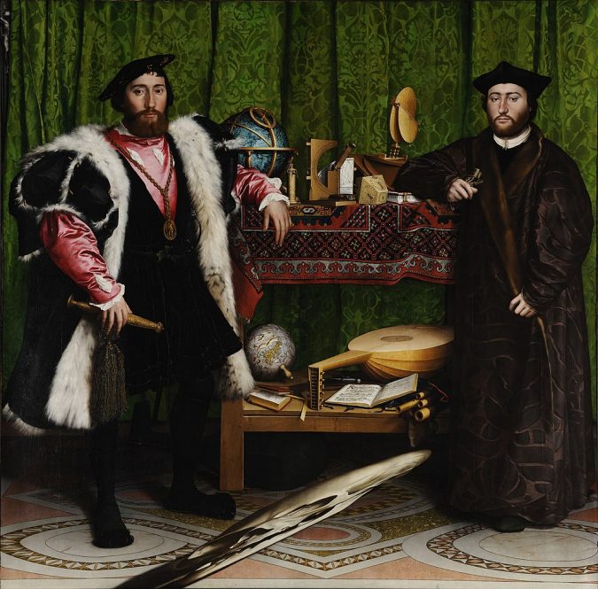 - Artiste Peintre Yannick Le Quilleuc - Hans Holbein-Les Ambassadeurs