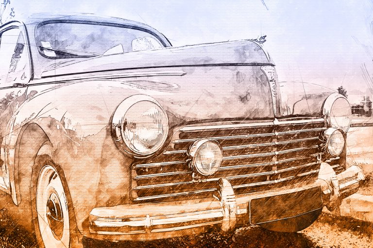 Yannick Le Quilleuc – peintre – Rétromobile Bazas – “Peugeot 203” Yannick Le Quilleuc - peintre - Rétromobile Bazas – “Peugeot 203”