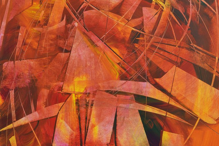 Tableau “le moment du mouvement” Peintre abstrait Le Quilleuc - “le moment du mouvement” Tableau acrylique de l'Artiste.