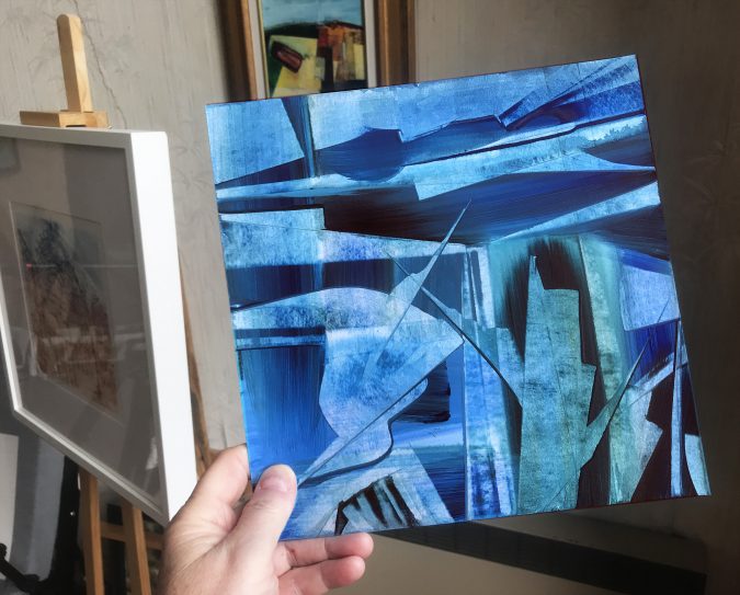 abstract-blue-2000 Yannick Le Quilleuc - Artiste Peintre